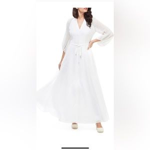 Gal meets glams long sleeve maxi dress